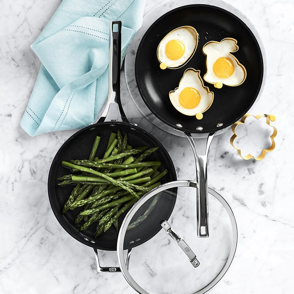 Calphalon Elite Nonstick 3Piece Frying Pan & Saute Pan Set Williams